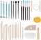 Clay Tools 43PCS Pottery Tools Clay Sculpting Tools Polymer Clay Tools Kit